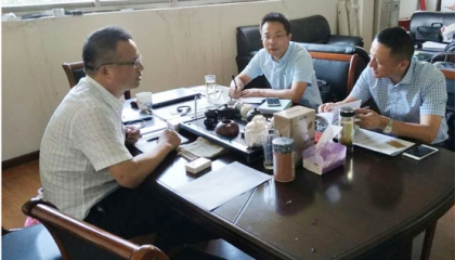 市科技局領導來卓逸鋁業(yè)公司視察指導工作